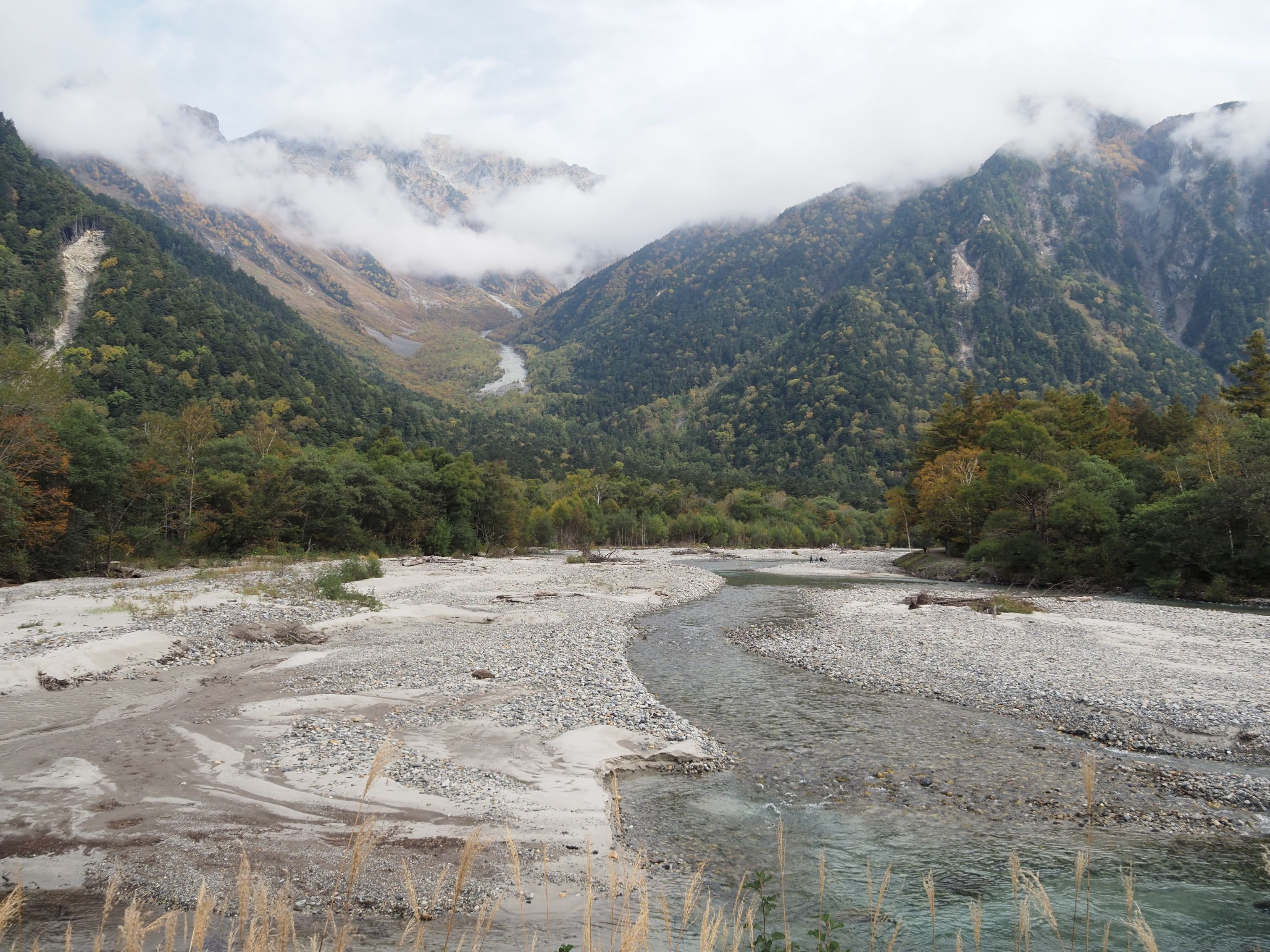 10月中旬河童橋の朝 画像